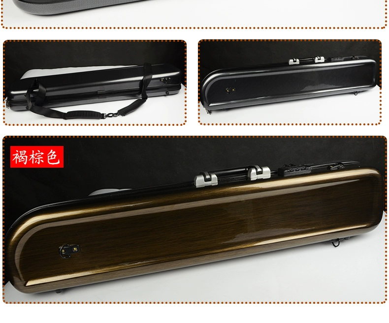 Hộp Erhu có thể mang lại đàn nhị đàn violon nhựa ABS chống trộm mật khẩu khóa phụ kiện nhạc cụ quốc gia để gửi dây - Phụ kiện nhạc cụ dây đeo guitar