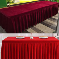 Event office meeting sign in tablecloth tablecloth tablecloth table cover red flannel tablecloth gold velvet tablecloth table dress