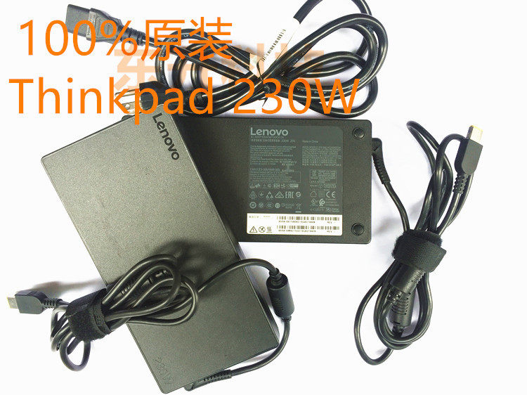 ThinkPad Lenovo original P50 P51 P52 W540 W541 square port with needle 230W power connector