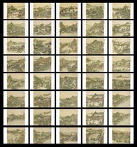 2021 Forty Scenes of Old Summer Palace Postcards Set of 40 618A