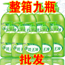 (9 bottles in the whole box) Longsheng Aloe Vera Antibacterial Hand Sanitizer 500g bottled fragrance type sterilization disinfection moisturizing and cleaning