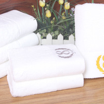 Custom-made pure cotton hotel beauty salon foot spa spa plus thickened white towel Hotel white towel