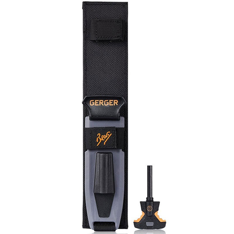 Outdoor Cutter Knife Set GB Outdoor Courtson Special Knife Set Nylon Knife Sheath Knife Sheath With Fiery Stone Grinding Knife