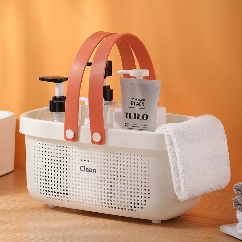 Hand Bath Basket Bathroom Bath wash Wash With basket Makeup Room Bath large capacity Plastic containing basket Large number