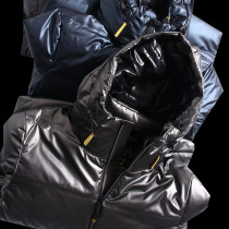 Foreign trade Mens export cut tail goods autumn and winter thickened warm heating can Soo temperature down jacket cow tail single coat