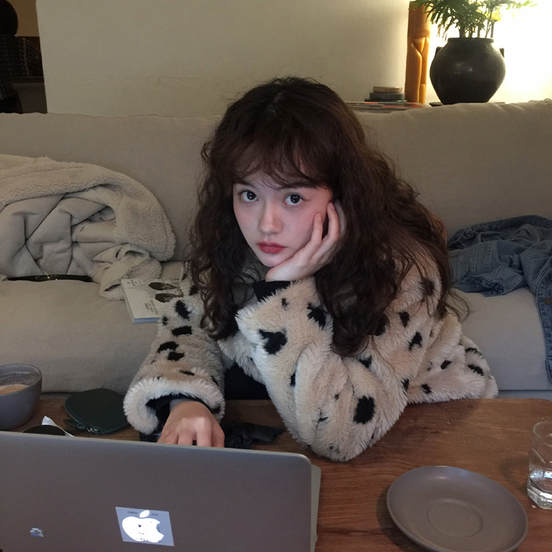 BAO WEN Fur Coat Woman Winter Plus Coat Heat 2022 New Han Lamb Lamb Fluff Miscellaneous Fur