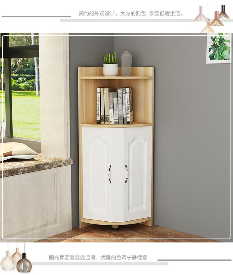 tủ nhỏ gọn đa chức năng tủ góc góc góc tủ tường hiện đại kệ sàn Triangle tủ bảo quản lưu trữ - Buồng các mẫu tủ quần áo đẹp