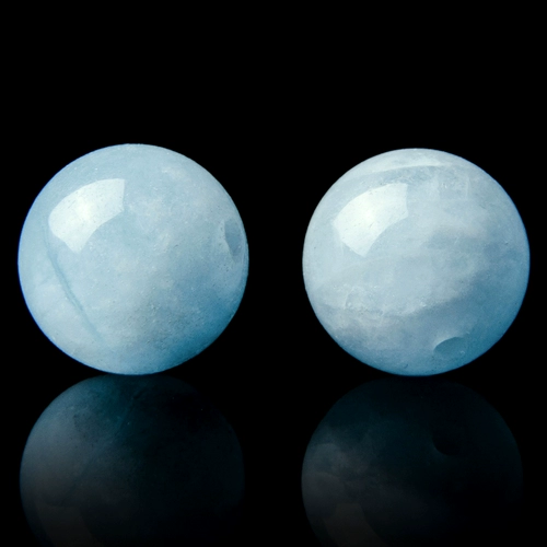 Натуральные сапфировые бусины, украшение-шарик ручной работы, браслет из бисера