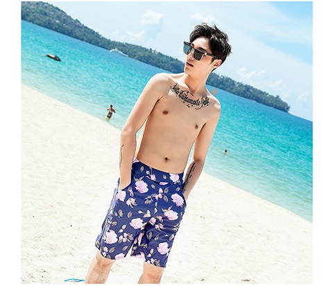 Cặp đôi đồ bơi phù hợp với bikini ba mảnh che bụng áo tắm nữ bảo thủ bên bờ biển tuần trăng mật cặp đôi đồ bơi set đồ đôi đi biển