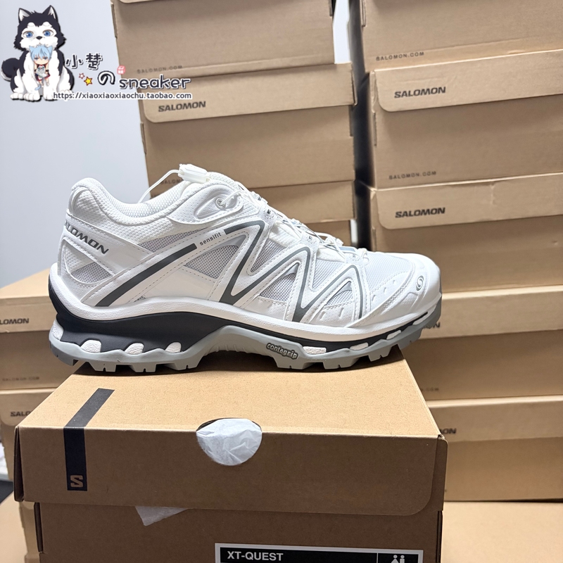 Salomon Xt-Quest Leather Cross-Country Functional Breathable Outdoor Functional Running Shoes 410523 Salomon Xt-Quest Leather Cross-Country Functional Breathable Outdoor Functional Running Shoes 410523