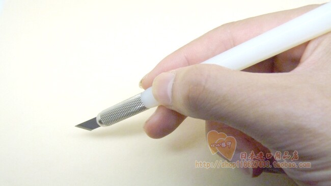 Japan imported NT Cutter DL-400P large pearl rubber stamp carving knife pen knife