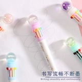 Знаки зодиака для школьников, многоцветная светящаяся универсальная креативная шариковая ручка, 10 цветов, 12 цветов