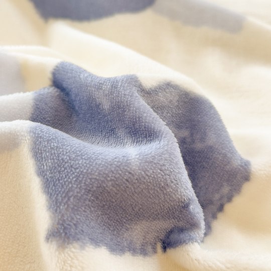 Winter Coral Velvet Four-Piece Set, Thickened Double-Sided Milk Velvet Duvet Cover, Dormitory Single Flannel Bed Sheet, Winter Bedding