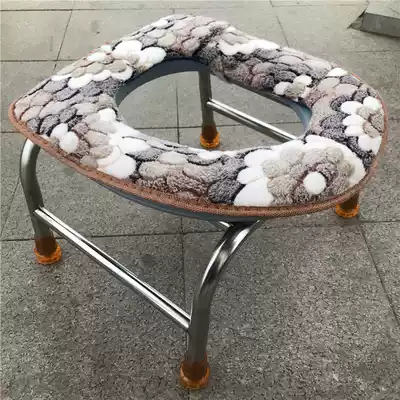 Household short female household pregnant woman toilet squatting chair stool chair stool chair cushion middle-aged and elderly squatting toilet