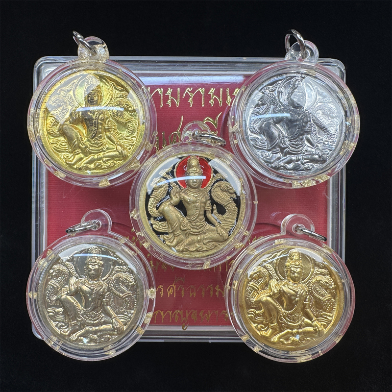Xiaotiantai Buddha, Kru Mahat, Wacanghai, 2550, Jointly Produced by Zedujin, Luang Po To, Waterproof Case