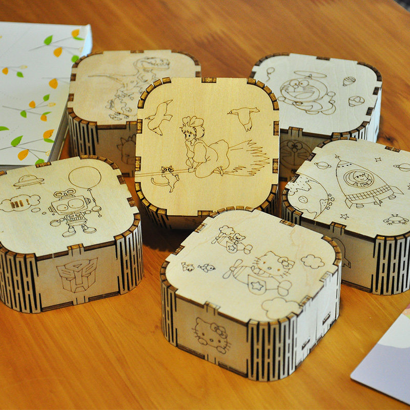 Creative music box custom gift music box DIY kindergarten primary school boys and girls birthday gift 10-20 yuan