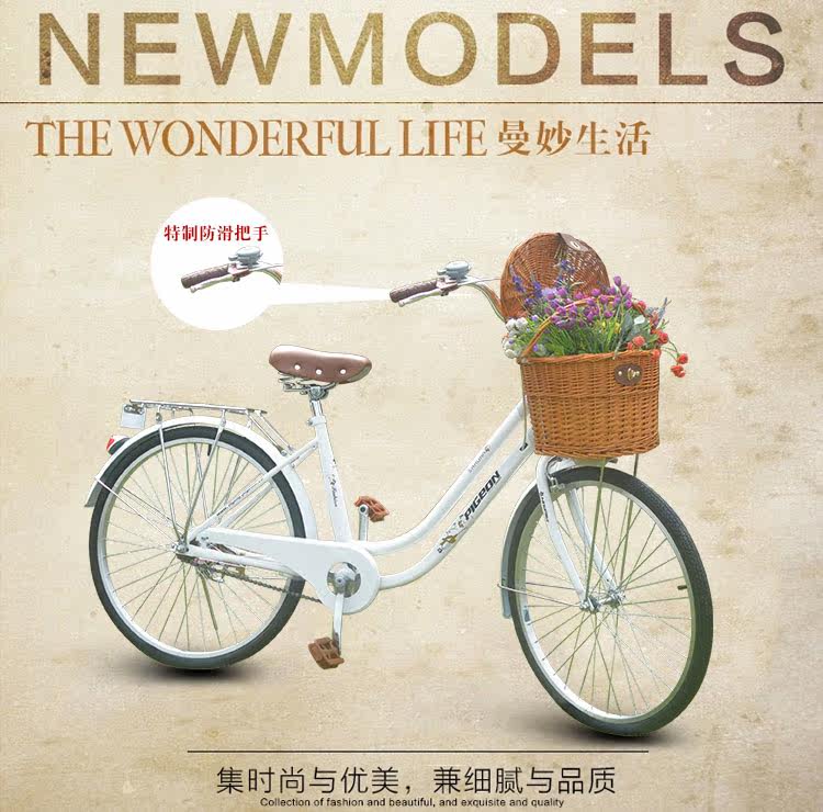 Panier pour vélo FLYING PIGEON en vigne - Ref 2257725 Image 10