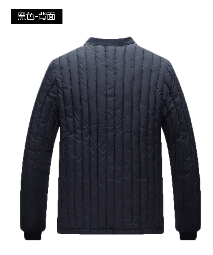 Cổ điển nam xuống cotton lót mùa thu và mùa đông trung niên dày áo bông cha tải cotton áo khoác giản dị quần áo cotton ấm áp áo khoác bomber
