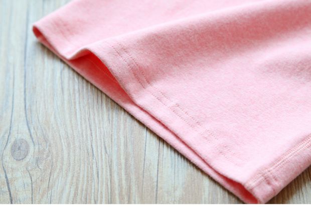 Đồ lót bé gái đặt màu cotton trong quần áo trẻ em nhà lớn áo len cotton quần áo mùa thu quần dài đồ ngủ ấm áp hai mảnh thời trang bé gái