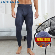 Autumn and winter Germany Shuya mens Armino 3 5 double layer thickened warm pants velvet thick autumn pants E5-15197Y