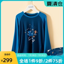 Shuya childrens home clothes Modal boys  pajamas Large childrens little boy cartoon set 3B-17396H