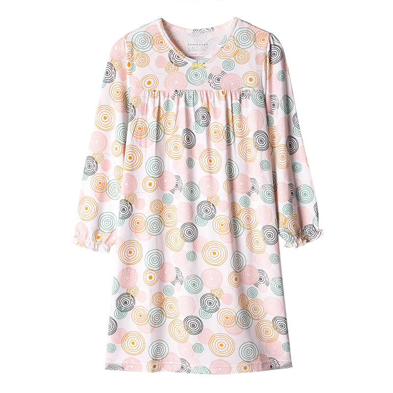 German Shuya children's home nightdress pajamas girl modal dress princess pajamas 3F-14029D