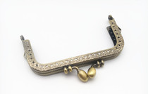 10 5cm square embossed mouth gold material accessories DIY handmade bag accessories