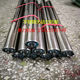 Unpowered roller upper and lower galvanized bracket stainless steel roller assembly line roller bearing roller telescopic thread