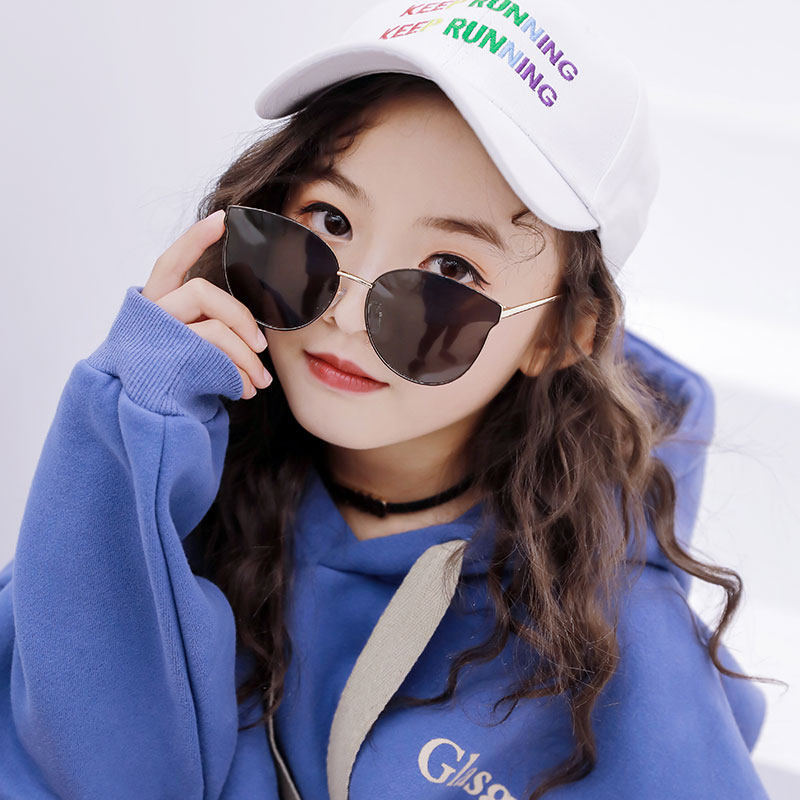 New children's polarizer sunglasses boys and girls glasses baby sunshade mirror kids anti-ultraviolet sunglasses