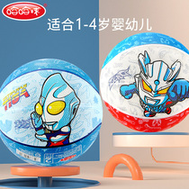 Ultraman childrens ball Football baby Pat ball Baby small ball 1-3 years old 2-4 years old ball toys