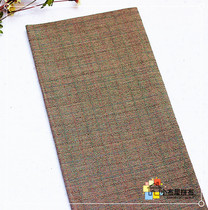 Red and blue strip grid RX53 handmade DIY patchwork fabric imported from Japan 1 8 yards