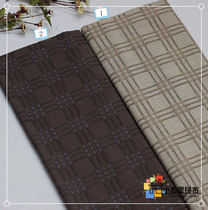 DIY handmade collab fabric RX05 Japanese imports first dyed buds grid 1 8 yards