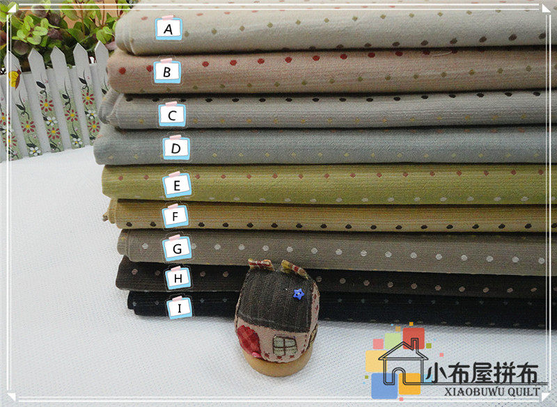 DIY Collage Fabric RXO02 Japan Imports Olympus Predyed Cloth 9 Color Candy Water Jade Stripes 1 8