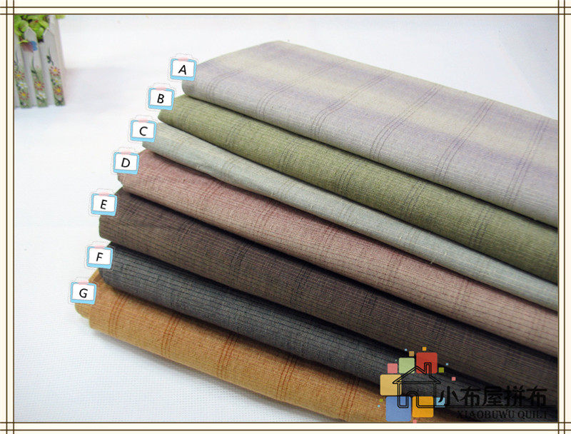 Vertical tapered layer plus horizontal lifting line RXO04 Japan imported handmade DIY Olympus first dye cloth for 1 8 yards