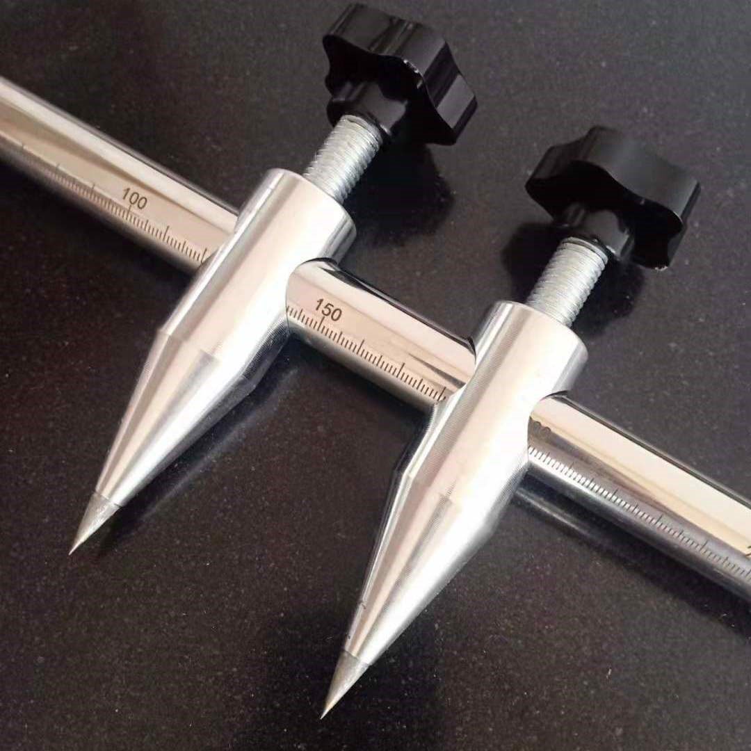 Compass industrial fitter marking ground gauge drawing line compasses tool drawing industrial marking fitter woodwork belt scale can