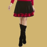 艳王 Бархатная демисезонная юбка