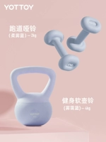 Гантели 2 кг*2 + гири 4 кг — Soft Mist Blue [Персиковая попа/Рисование ног в стиле комиксов/Формирование всего тела]