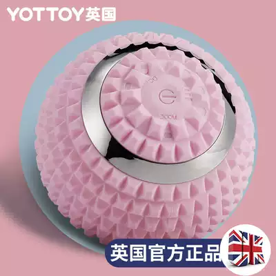 British electric massage ball yoga vibration fascia ball shoulder neck muscle relaxation plantar back foot transmural ball