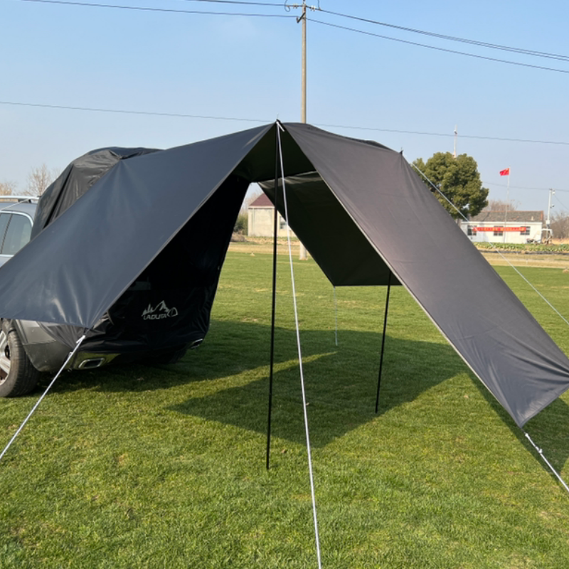 SUV self-driving tour sunshade and rainproof outdoor camping camping car roof car tail field simple version car tent