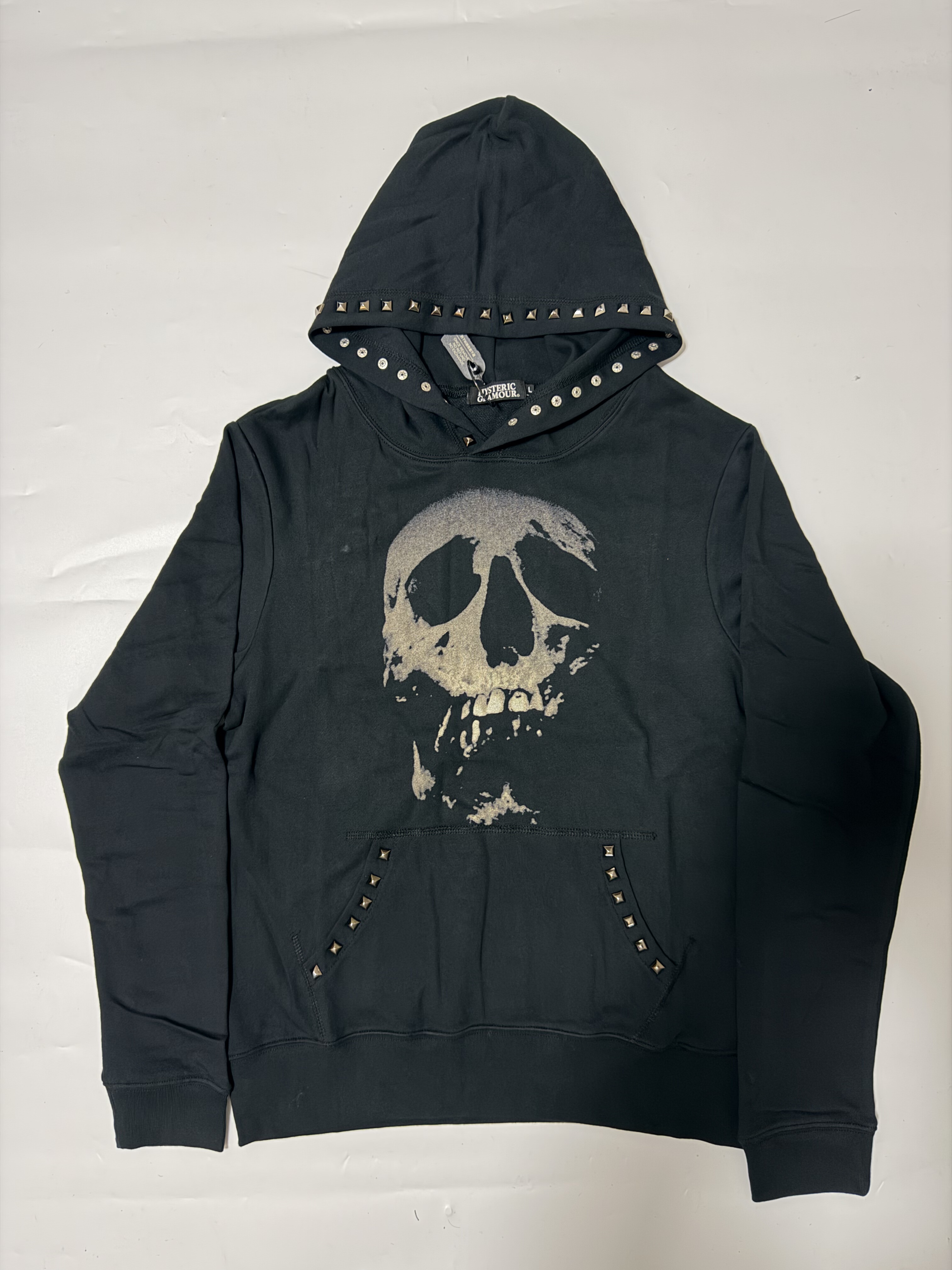 Hysteric Glamour Skullberry Studded Hoodie