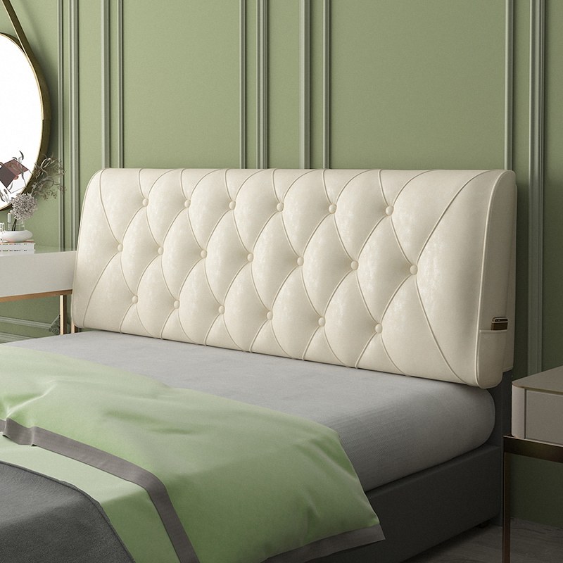 The bed cushion soft pack is backed by technology cloth tatami bed cover modern minimal 2021 new detachable