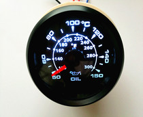 52mm Oil Temperature Gauge Oil Temperature Gauge Waterproof and Anti-fog Various Lights Setting Diesel Engine Gasoline Engine Modification Gauge