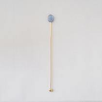 Japanese imported elfin gemstone series creative gold-plated stainless steel long-handled coffee stirring stick coffee stick 18cm