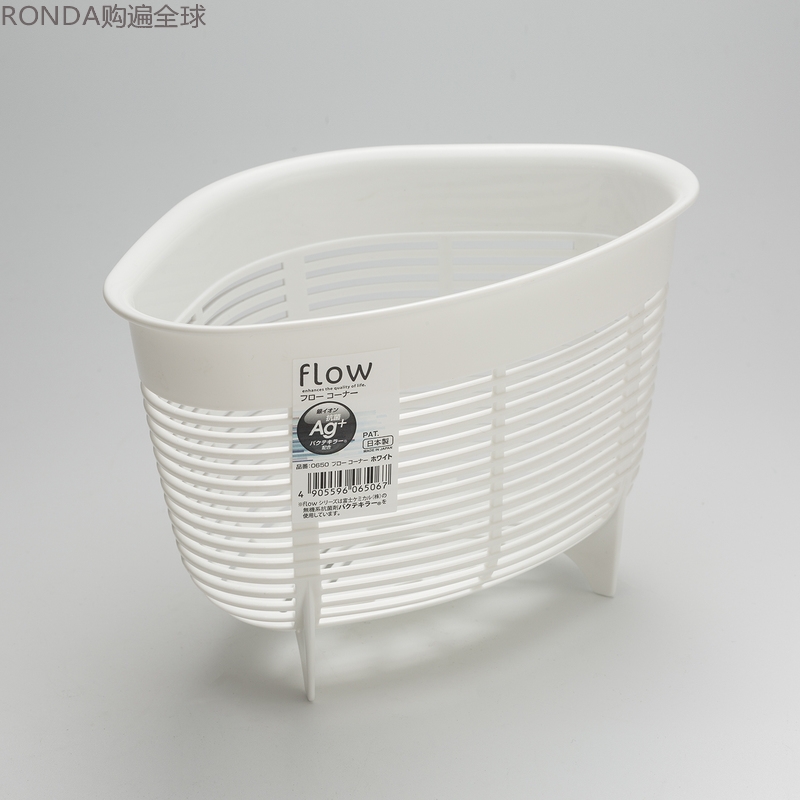 Japan imports inomata plastic household sink Peel Basket Sink Vertical Triangle Clean Shelf