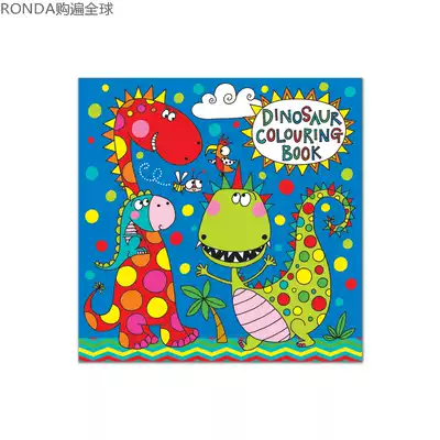 British imported Rachel Ellen Designs children drawing coloring book coloring book 3 years old more