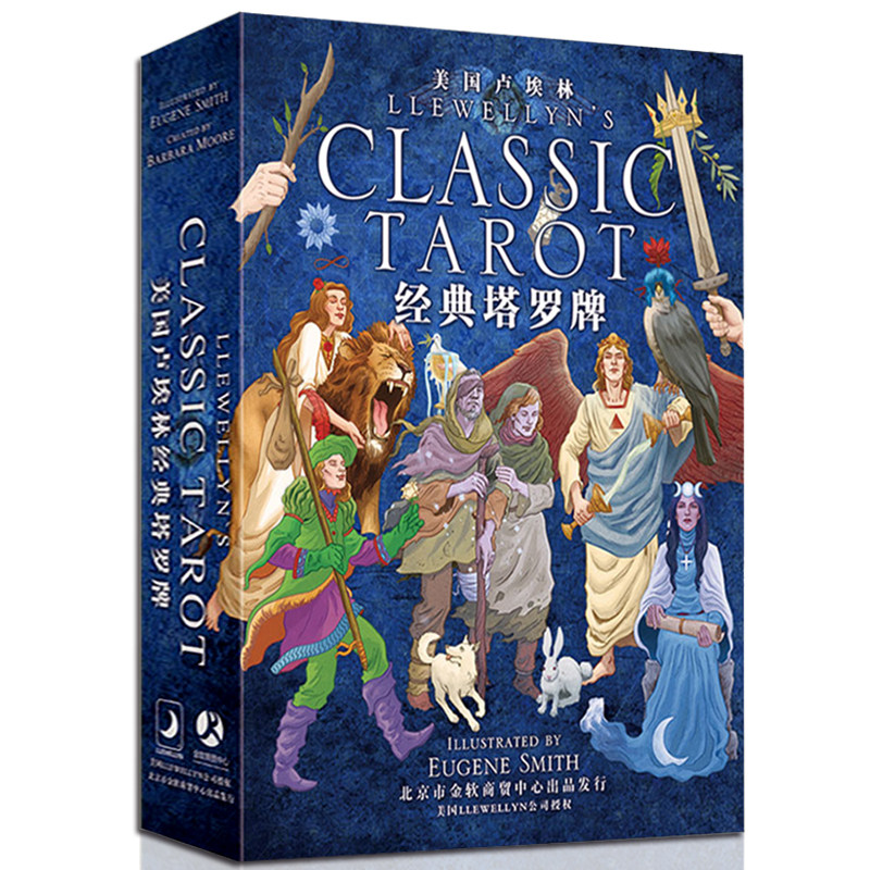 Luerin Classic Tarowet Tarowet Tarowet Tarowet Genuine Flower Beginner Set Table Game Cards