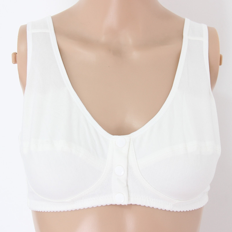 Tinger Không có vòng thép áo ngực trung niên Mẹ khóa trước đồ lót điều dưỡng vest kiểu lớn áo ngực quan lot nu