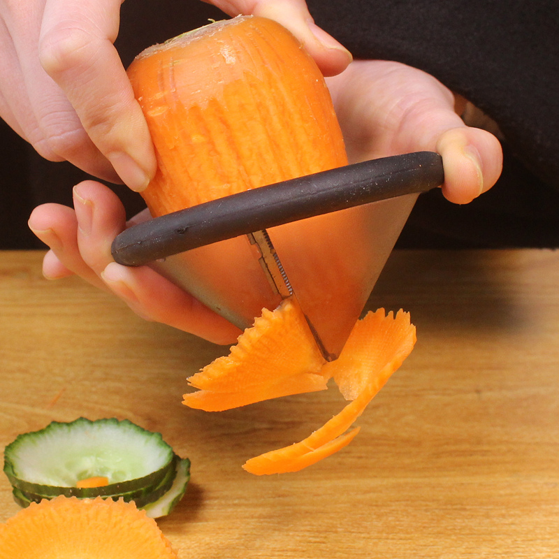 Salad Roller Spiral Vegetable Fruit Slicer Carrot Cucumber Shape Mold Kitchen Creative Tools
