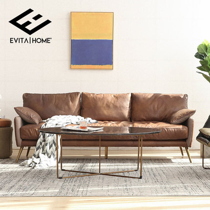 真实使用感受EVITA|Home真皮沙发怎么样,大不大气,值得入手吗