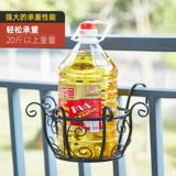 Северная балкона цветочная стенда декоративная шельфа железной горшок с горшками висят